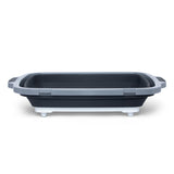 Dripez TUBV2-XL-1-BL BBQ Prep Tub, Nylon/Plastic/Silicone, Black
