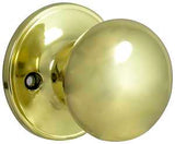 ProSource TF740V-PS Dummy Knob, TF Design, 1-3/8 to 1-3/4 in Thick Door, Stainless Steel, 65.7 mm Rose/Base