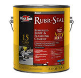 Black Jack 6148-9-34 Roof and Flashing Cement, Black, Liquid, 1 gal Pail