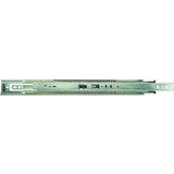 Knape & Vogt 8400P 14 Drawer Slide, 100 lb, 14 in L Rail, 1/2 in W Rail, Anochrome