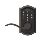 Schlage Aged Bronze Steel Electric Touch Screen Entry Lock