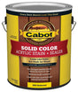 Cabot 1800 Series 140.0001880.007 Solid Color Decking Stain, Low-Lustre, Redwood, Liquid, 1 gal, Can, Pack of 4