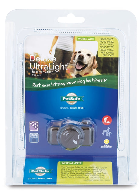 PetSafe Deluxe UltraLight PUL-275 Receiver Collar, Battery, Cotton