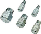 Superior Tool 05250 Bolt Extractor Kit, Steel