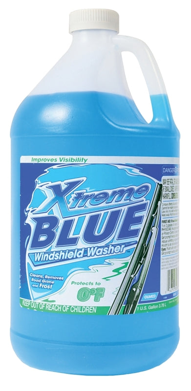 Camco USA Xtreme Blue 91806 Windshield Washer Fluid, 1 gal, Pack of 6