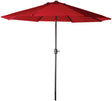 Seasonal Trends 60034 Umbrella, 92.9 in H, 107.9 in W Canopy, 107.9 in L Canopy, Round Canopy, Steel Frame