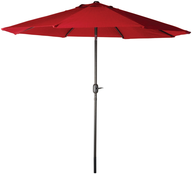 Seasonal Trends 60034 Umbrella, 92.9 in H, 107.9 in W Canopy, 107.9 in L Canopy, Round Canopy, Steel Frame