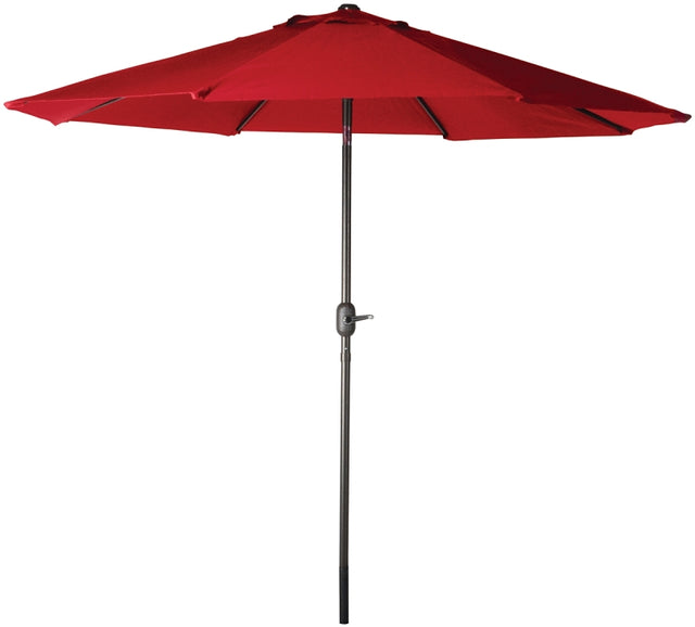Seasonal Trends 60034 Umbrella, 92.9 in H, 107.9 in W Canopy, 107.9 in L Canopy, Round Canopy, Steel Frame
