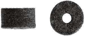Danco 35232C Bonnet Packing, #96, 9/32 in ID x 7/8 in OD Dia, 13/32 in Thick, Felt Cloth, Pack of 6