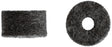 Danco 35232C Bonnet Packing, #96, 9/32 in ID x 7/8 in OD Dia, 13/32 in Thick, Felt Cloth, Pack of 6
