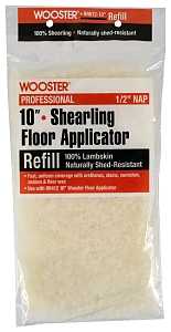 Wooster RR612-10 Shearling Floor Refill Pad, Lambskin