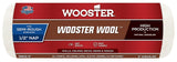 Wooster RR6329 Roller Cover, 1/2 in Thick Nap, 9 in L, Lambskin Cover