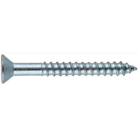 HILLMAN No. 8 X 5/8 in. L Phillips Zinc-Plated Coarse Wood Screws 100 pk