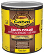 Cabot 140.0001801.005 Decking Stain, Low-Lustre, White, Liquid, 1 qt