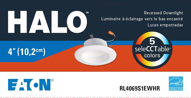 LIGHT CEIL RCSD RTFT 600L 4IN