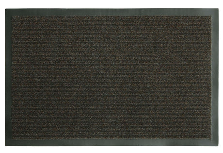 MAT DUAL RIB BROWN 36IN X 48IN