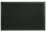 Fanmats 27389 Floor Mat, 36 in L, 21 in W, Jumbo Dual Rib Pattern, Polypropylene Surface, Charcoal Black