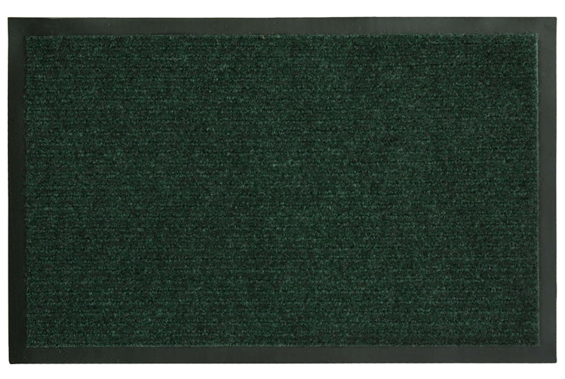 Sports Licensing Solutions 31758 Rib Mat, 36 in L, 21 in W, Polypropylene Surface, Green