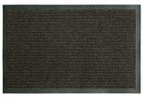 Fanmats 27392 Ribbed Utility Mat, 28 in L, 18 in W, Polypropylene Rug, Brown