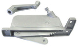 Barton Kramer Silver Aluminum Right Awning Window Operator For Security Windows
