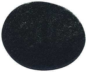 North American Paper 420114 Stripping Pad, Black, For: 350 rpm Floor Machines, Pack of 5