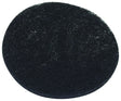 North American Paper 420114 Stripping Pad, Black, For: 350 rpm Floor Machines, Pack of 5