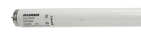 Sylvania 22015 Fluorescent Bulb, 20 W, T12 Lamp, Medium Lamp Base, 1044 Lumens, 4200 K Color Temp, Cool White, Pack of 6