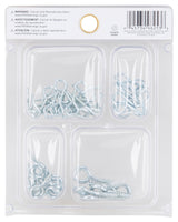 ProSource JL82112-3L Eye Hook Set, Steel, Zinc