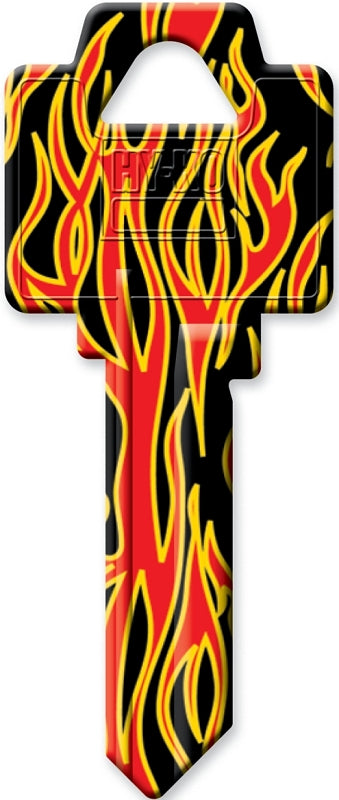 Hy-Ko 16010WR5 Key Blank, Patterned, Brass, Nickel, For: Weiser Cabinet, House Locks and Padlocks, Pack of 10