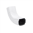 Amerimax 2 in. H X 3 in. W X 17 in. L White Aluminum A Gutter Elbow