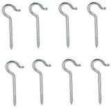 ProSource LR-316-PS Ceiling Hook, 10 lb Working Load, Steel, Silver, Zinc