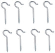 ProSource LR-316-PS Ceiling Hook, 10 lb Working Load, Steel, Silver, Zinc