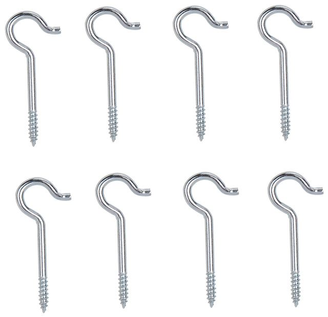 ProSource LR-316-PS Ceiling Hook, 10 lb Working Load, Steel, Silver, Zinc