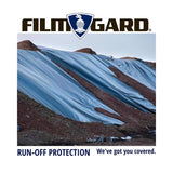 Film-Gard Plastic Sheeting 4 mil X 8 ft. W X 100 ft. L Polyethylene Black 1 pk