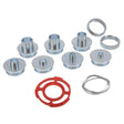 Milescraft TurnLock Router Bushing Set 9 pc