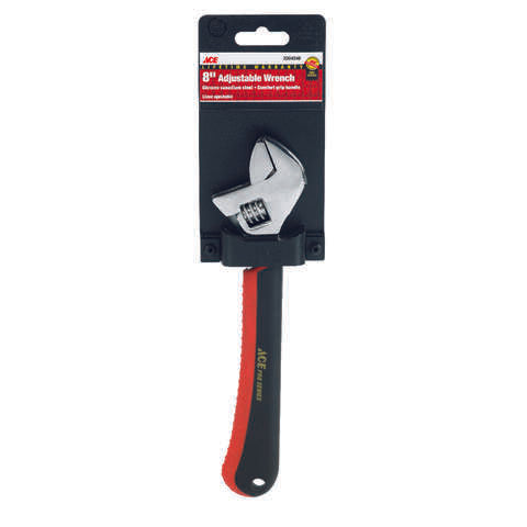 Ace Adjustable Wrench 8 in. L 1 pc