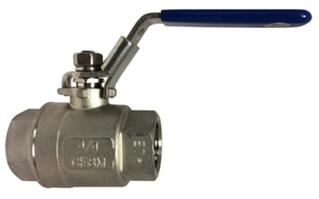 Midland Industries 949164 Ball Valve, 3/4 in Connection, FPT, 1000 psi Pressure