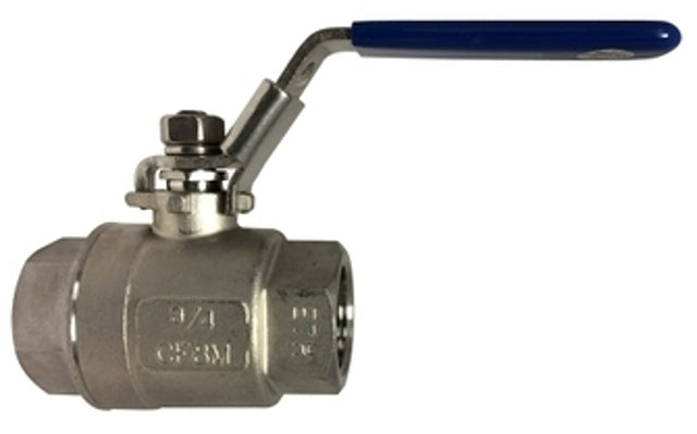 Midland Industries 949164 Ball Valve, 3/4 in Connection, FPT, 1000 psi Pressure