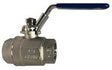 Midland Industries 949166 Ball Valve, 1-1/4 in Connection, FPT, 1000 psi Pressure, Pack of 2