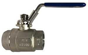 Midland Industries 949166 Ball Valve, 1-1/4 in Connection, FPT, 1000 psi Pressure, Pack of 2