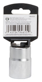 Vulcan MT-SS6034 Drive Socket, 1-1/16 in Socket, 3/4 in Drive, 12-Point, Chrome Vanadium Steel, Chrome