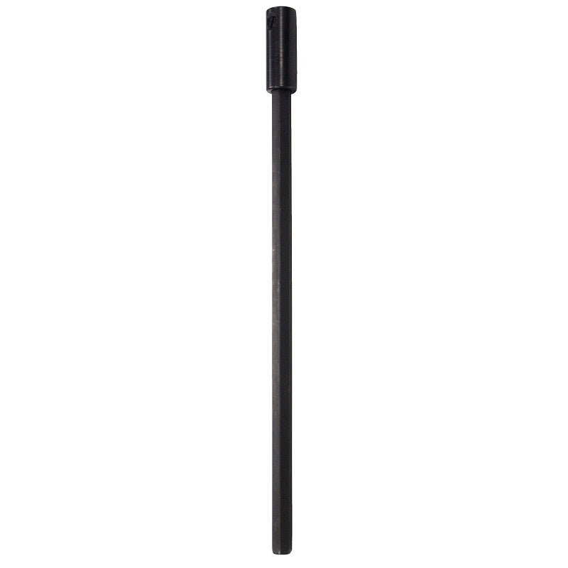 Morse ME381 Hole Saw Extension, 3/8 in Shank, 12 in L, Hex Shank