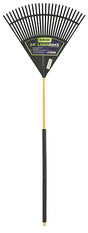 Rugg PP24C Garden Rake, 24 in W Head, Polyurethane Head, 48 in L Handle