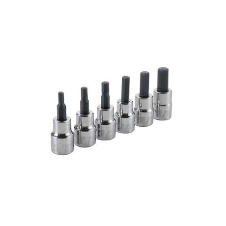 Craftsman 3/8 in. drive SAE 6 Point Hex Bit Socket Set 6 pc