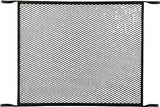 M-D 33324 Door Grill, 20.38 in W, 30-1/4 in H, Aluminum, Bronze