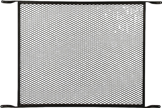 M-D 33324 Door Grill, 20.38 in W, 30-1/4 in H, Aluminum, Bronze