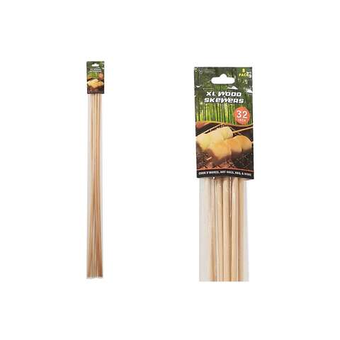 IIT Brown Bamboo Marshmallow Stakes, Pack of 36