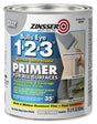 Zinsser 286258 All-Purpose Primer, Gray, 1 qt, Pack of 4