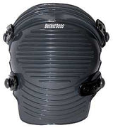 Bucket Boss 93500 Washable Knee Pad, Rubber Cap, Foam Pad, Strap Closure