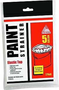 Trimaco 11523 Paint Strainer Bag, 5 gal Capacity, 600 um